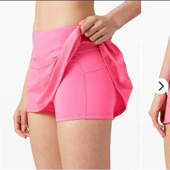 Lululemon Pace Rival  skirt size 12 in pink - Picture 3 of 7